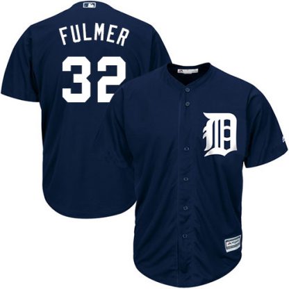Detroit Tigers #32 Michael Fulmer Navy Blue Cool Base Stitched Youth MLB Jersey