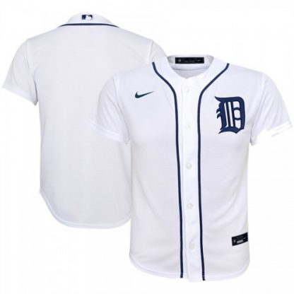 Detroit Detroit Tigers Nike Youth Home 2020 MLB Team Jersey White