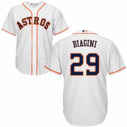 Houston Astros #29 Joe Biagini White New Cool Base Stitched MLB Jersey