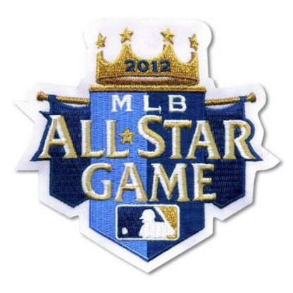 Stitched 2012 MLB All-Star Game Jersey Patch Kansas City Kansas City Royals