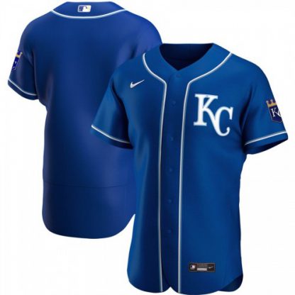 Kansas City Kansas City Royals Men's Nike Royal Alternate 2020 Authentic Official Team MLB Jersey