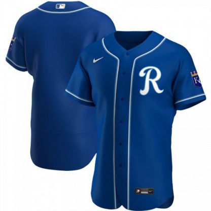 Kansas City Kansas City Royals Men's Nike Royal Alternate 2020 Authentic Team MLB Jersey