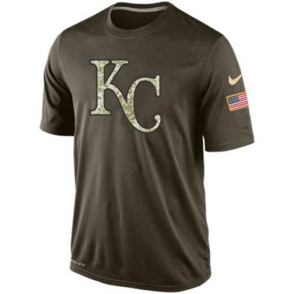 Men's Kansas City Kansas City Royals Salute To Service Nike Dri-FIT T-Shirt