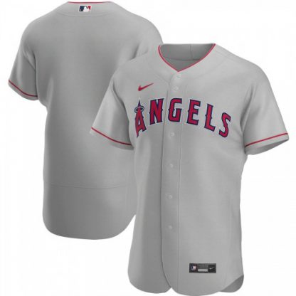 Los Angeles Los Angeles Angels Nike Gray Road 2020 Authentic Team Jersey