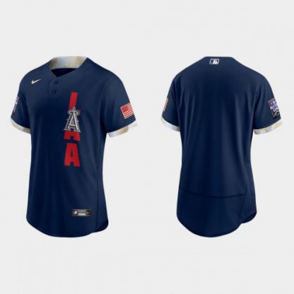 Los Angeles Los Angeles Angels 2021 Mlb All Star Game Authentic Navy Jersey
