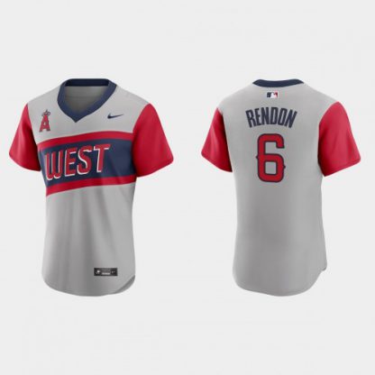 Los Angeles Los Angeles Angels #6 Anthony Rendon Men's Nike Gray 2021 Little League Classic Authentic MLB Jersey