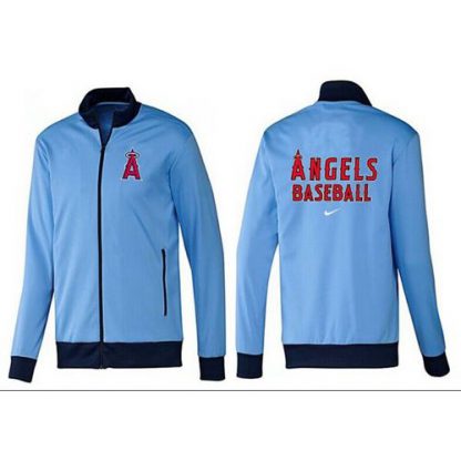 MLB Los Angeles Los Angeles Angels Zip Jacket Light Blue