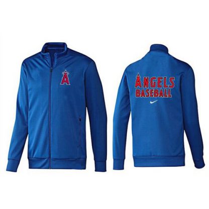MLB Los Angeles Los Angeles Angels Zip Jacket Blue_1