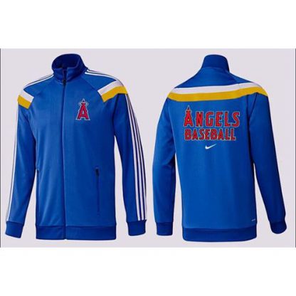 MLB Los Angeles Los Angeles Angels Zip Jacket Blue_2