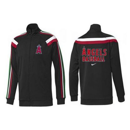 MLB Los Angeles Los Angeles Angels Zip Jacket Black_1