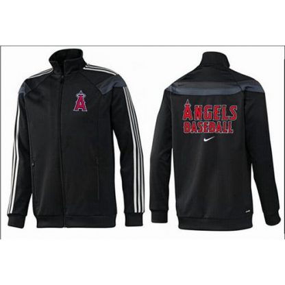 MLB Los Angeles Los Angeles Angels Zip Jacket Black_2