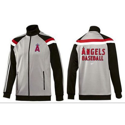 MLB Los Angeles Los Angeles Angels Zip Jacket Grey