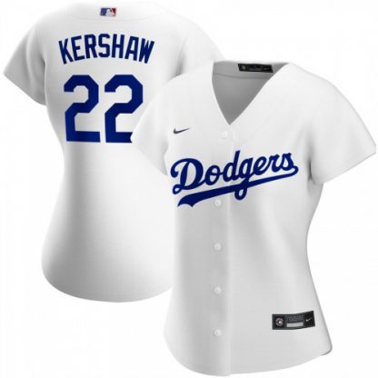 Los Angeles Los Angeles Dodgers #22 Clayton Kershaw Nike Women's Home 2020 MLB Player Jersey White