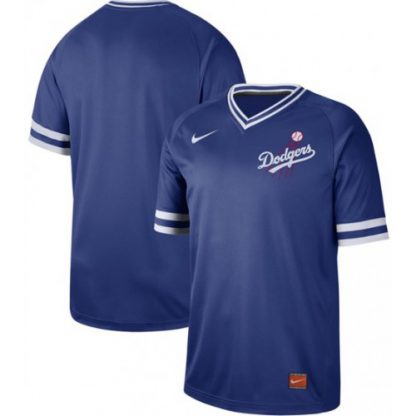 Nike Los Angeles Dodgers Blank Royal Authentic Cooperstown Collection Stitched MLB Jersey