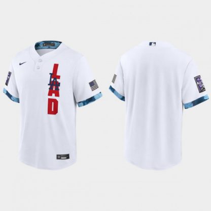 Los Angeles Los Angeles Dodgers 2021 Mlb All Star Game Fan's Version White Jersey