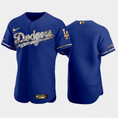 Los Angeles Los Angeles Dodgers Blank Men's Nike Diamond Edition MLB Jersey - Royal