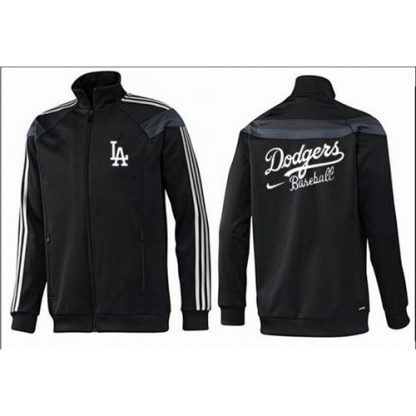 MLB Los Angeles Los Angeles Dodgers Zip Jacket Black_1