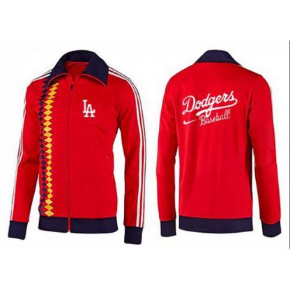MLB Los Angeles Los Angeles Dodgers Zip Jacket Orange