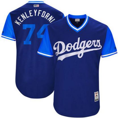 Los Angeles Dodgers #74 Kenley Jansen Royal "Kenleyfornia" Players Weekend Authentic Stitched MLB Jersey