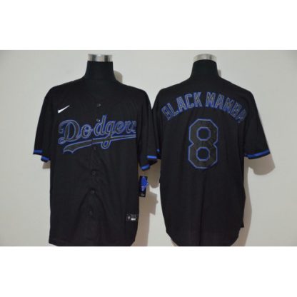 Los Angeles Los Angeles Dodgers #8 Kobe Bryant Men??s Nike Black Fashion Cool Base MLB Jersey