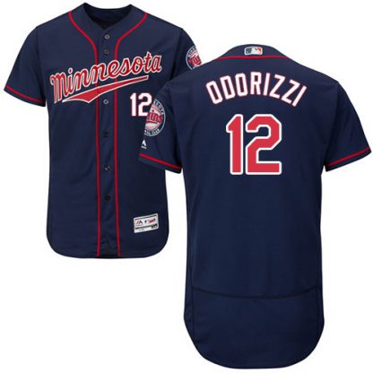 Minnesota Twins #12 Jake Odorizzi Navy Blue Flexbase Authentic Collection Stitched MLB Jersey