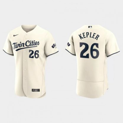 Minnesota Minnesota Twins #26 Max Kepler Men's Nike 2023 Authentic Jersey - Cream
