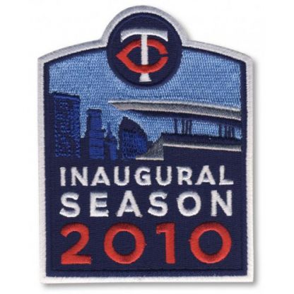 Stitched 2010 Minnesota Minnesota Twins Inaugural Season Jersey Patch