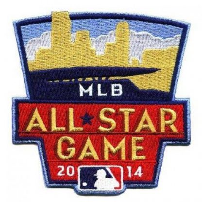 Stitched 2014 MLB All-Star Game Jersey Patch In Minnesota Minnesota Twins (Target Field)