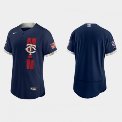 Minnesota Minnesota Twins 2021 Mlb All Star Game Authentic Navy Jersey
