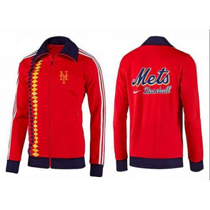 MLB New York New York Mets Zip Jacket Orange