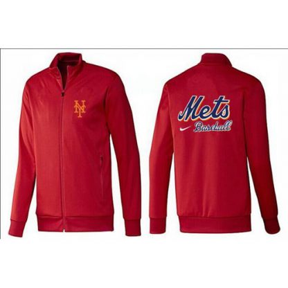 MLB New York New York Mets Zip Jacket Red