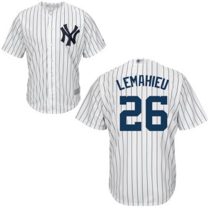 New York Yankees #26 DJ LeMahieu White Cool Base Stitched Youth MLB Jersey