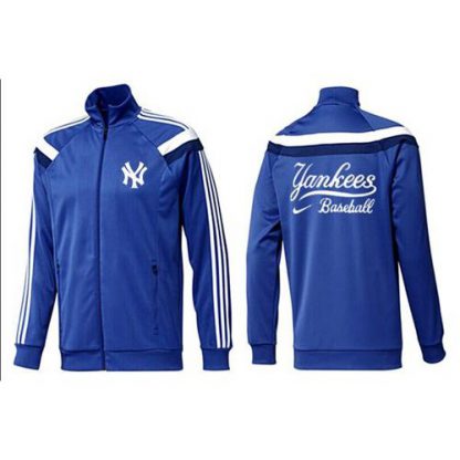 MLB New York New York Yankees Zip Jacket Blue_4