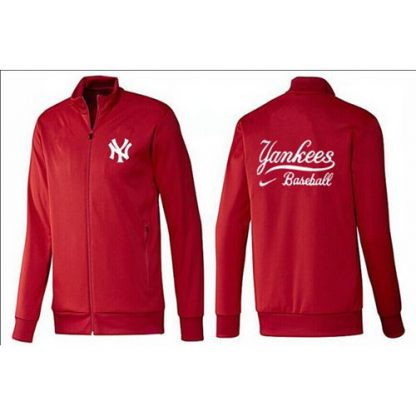 MLB New York New York Yankees Zip Jacket Red