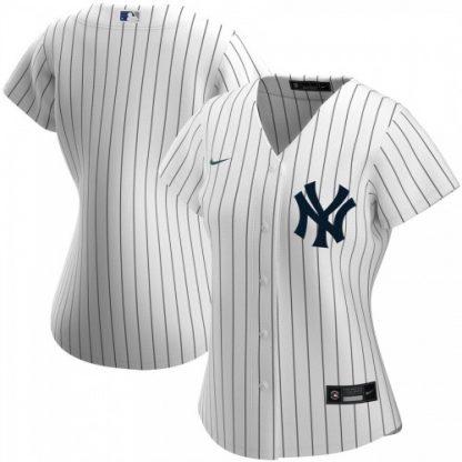 New York New York Yankees Nike Women's Home 2020 MLB Team Jersey White