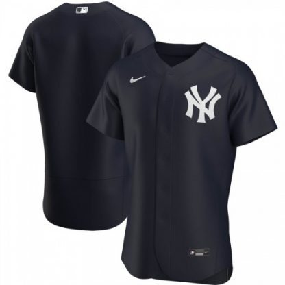 New York New York Yankees Men's Nike Navy Alternate 2020 Authentic Official Team MLB Jersey