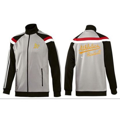 MLB Oakland Oakland Athletics Zip Jacket Grey