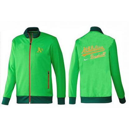 MLB Oakland Oakland Athletics Zip Jacket Green