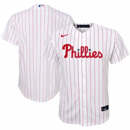 Philadelphia Philadelphia Phillies Nike Youth Home 2020 MLB Team Jersey White