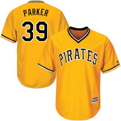 Pittsburgh Pirates #39 Dave Parker Gold Cool Base Stitched Youth MLB Jersey