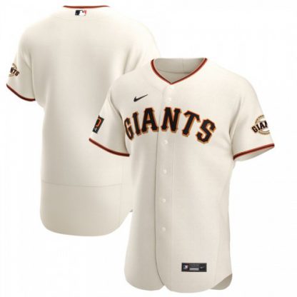 San Francisco San Francisco Giants Men's Nike Cream Home 2020 Authentic Team MLB Jersey