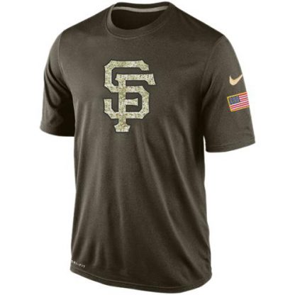 Men's San Francisco San Francisco Giants Salute To Service Nike Dri-FIT T-Shirt