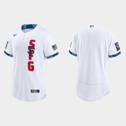 San Francisco San Francisco Giants 2021 Mlb All Star Game Authentic White Jersey