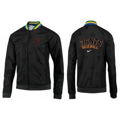 MLB San Francisco San Francisco Giants Zip Jacket Black_1