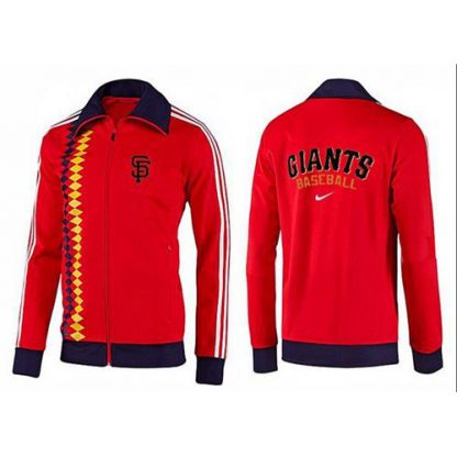 MLB San Francisco San Francisco Giants Zip Jacket Orange