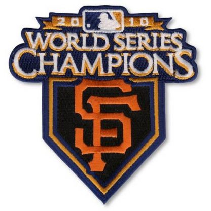 Stitched 2010 San Francisco San Francisco Giants MLB World Series Champions Jersey Patch