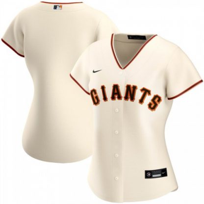 San Francisco San Francisco Giants Nike Women's Home 2020 MLB Team Jersey Cream