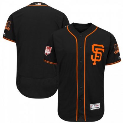 San Francisco Giants Blank Black 2019 Spring Training Flex Base Stitched MLB Jersey