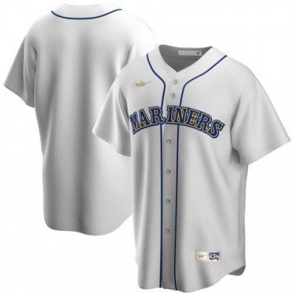 Seattle Seattle Mariners Nike Home Cooperstown Collection Team MLB Jersey White