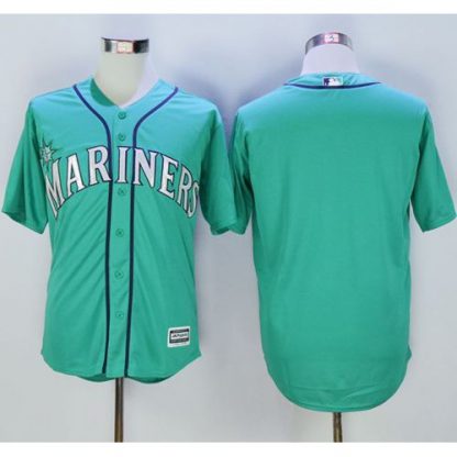 Seattle Mariners Blank Green New Cool Base Stitched MLB Jersey